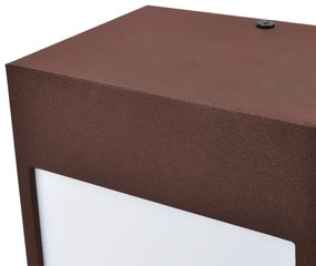 Brilagi - Aplica LED de exterior TERNI LED/12W/230V maro IP44