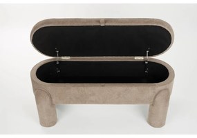 Bancă maro deschis Orly – White Label