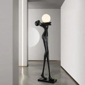 Immax 08811XL - Lampă de podea SILUETTE 1xE27/25W/230V 175 cm Femeie
