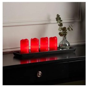 SET 4x decorațiune LED de Crăciun Eglo 410076 ADVENT 1xLED/0,18W/2xCR2032 + telecomandă