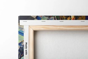 Tablou plin de artă abstractă