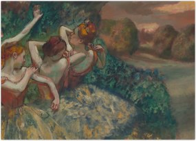 Tablou - Edgar Degas, Four Dancers, reproducere (70x50 cm)