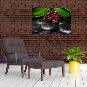 Tablou - Pietre de lavă (90x60 cm)