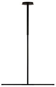 Lustră neagră LED din metal cu abajur din metal Omni Ceiling – UMAGE