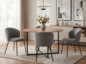 Scaun de masa KEVIN VARDO gri