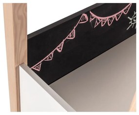 Birou de copii din lemn de pin 40x100 cm Roxana – Marckeric