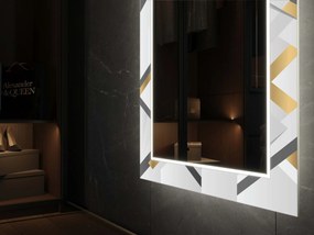 Oglindă LED cu decor D20