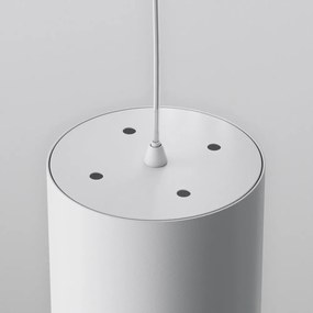 Pendul minimalist design tehnic Polar alb