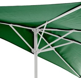 Umbrelă de grădină semicirculară - verde - 2.7m