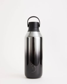 Termos Chilly's Bottles Hyper Onyx, ediția Hyper Chrome - Seria 3, 500 ml