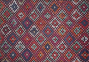 Covor SOUL CHENILLE, 75x150 cm, forma dreptunghiulara, poliester, mult