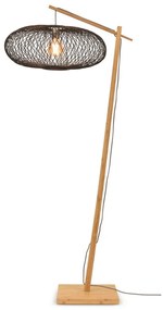 Lampadar eco din bambus Cango natur, 60x25cm