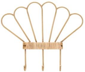 Cuier de perete în culoare naturală din metal Panama – Mauro Ferretti