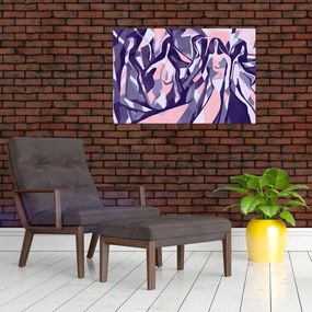 Tablou - Abstract, femei (90x60 cm)