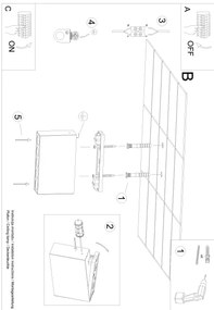 Spot LED Sollux SL.1212 SOLE LED/11W/230V negru