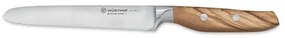 Wüsthof AMICI cuțit pâine 14 cm, mâner lemn de măslin