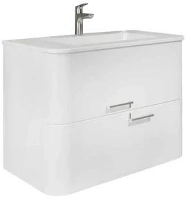 Mască Sertare cu Lavoar Glint Natur texturat Lungime 80 cm