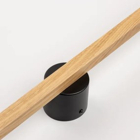 Brilagi - Aplica de perete WOODY LINE LED, 7W, 230V, 4000K, 60 cm, stejar