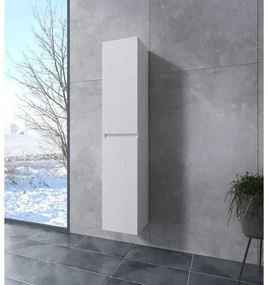 Burgundia White dulap de baie