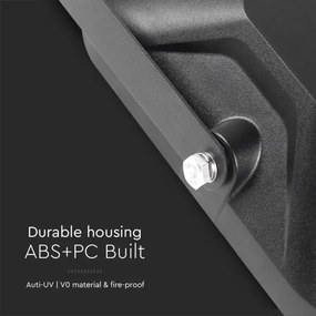 Proiector solar LED cu senzor LED/30W/6,4V 4000K