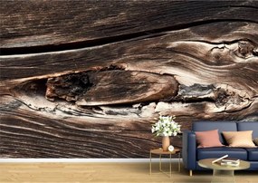 Tapet Premium Canvas - Bucata de lemn