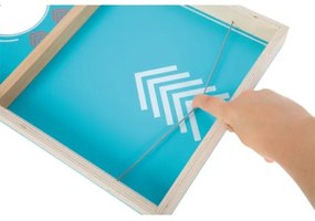 Joc 2 în 1 aruncat cu săculeți și hochei de masă Small Foot Active