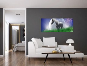 Tablou cu unicorn (120x50 cm)