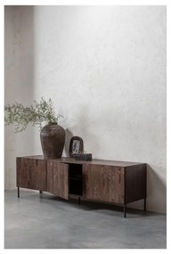 Comodă TV maro din lemn de pin 180x56x46 cm Bono – WOOOD