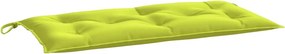 vidaXL Pernă bancă de grădină verde aprins 110x50x7 cm material oxford