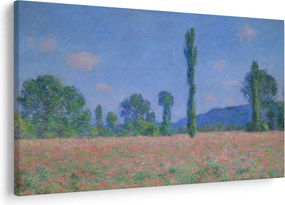 Tablou - Claude Monet, Poppy Field (Giverny), reproducere (90x60 cm)