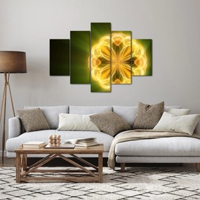 Tablou cu floare galbenă (150x105 cm)