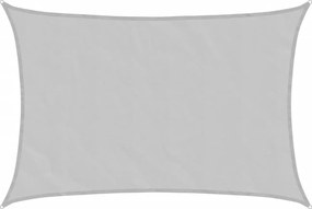 vidaXL Parasolar, gri deschis, 3,5x2,5 m, 100% poliester Oxford