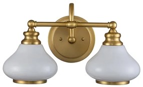 Corp de iluminat LED pentru baie Hinkley HK-AINSLEY2-BATH-BB AINSLEY 2xG9/3W/230V IP44