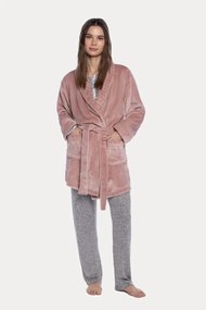 Halat scurt pentru femei PALOMA M Roz pal / Dusty rose