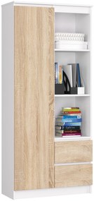 Raft Rehana (Alb + Stejar sonoma). 1069792