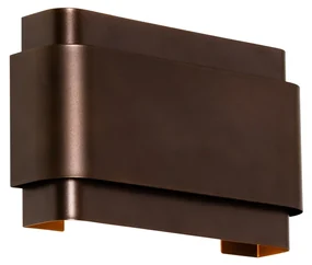 Lampa de perete inteligentă bronz închis cu 2 lumini incl. 2 Wifi G9 - Coen