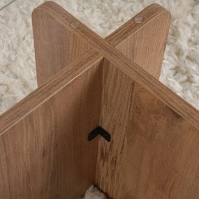 Masă de cafea Flavio Atlantic Pine