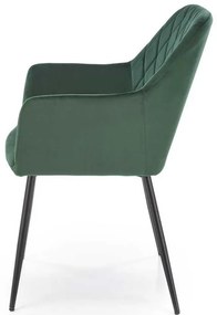 Scaun de bucătărie Kinzie, verde închis