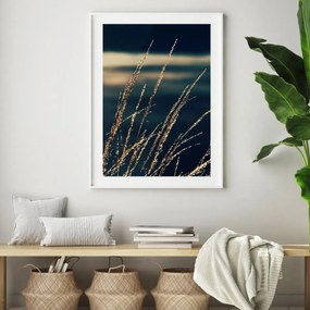 Poster - Detaliu de ierburi de apă (A4)