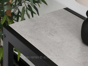 Măsuță consolă Ines (beton + negru). 1110808