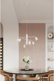 Lustră albă din metal Virta – Sollux