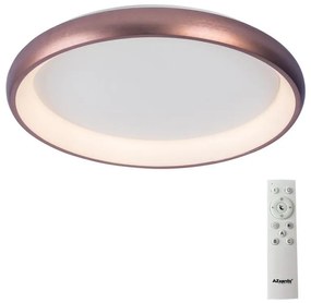 Plafonieră LED dimabilă Azzardo AZ5068 ANTONIO LED/32W/230V maro + telecomandă