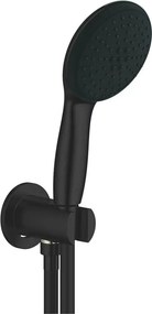 Set de dus negru mat Grohe New Tempesta 110 cu porter si alimentare