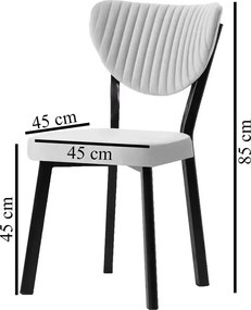 Set Masa Barton din MDF cu 4 Scaune din metal, culoare negru si verde, 140 cm