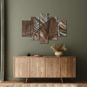 Tablou - Frunze de palmier acvarel (150x105 cm)