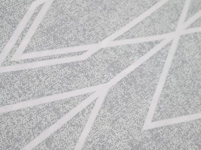 Lenjerie de pat din bumbac Renforce GRAY STRIPES gri Dimensiune lenjerie de pat: 70 x 90 cm | 140 x 200 cm