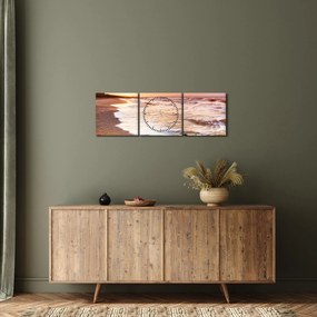 Tablou - Mare (cu ceas) (90x30 cm)