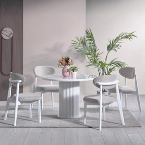 Masă de luat masa Aqua White