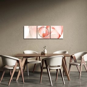 Tablou - Trandafiri (cu ceas) (90x30 cm)