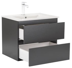 Mobilier complet de baie Vario Forte 60 antracit-antracit